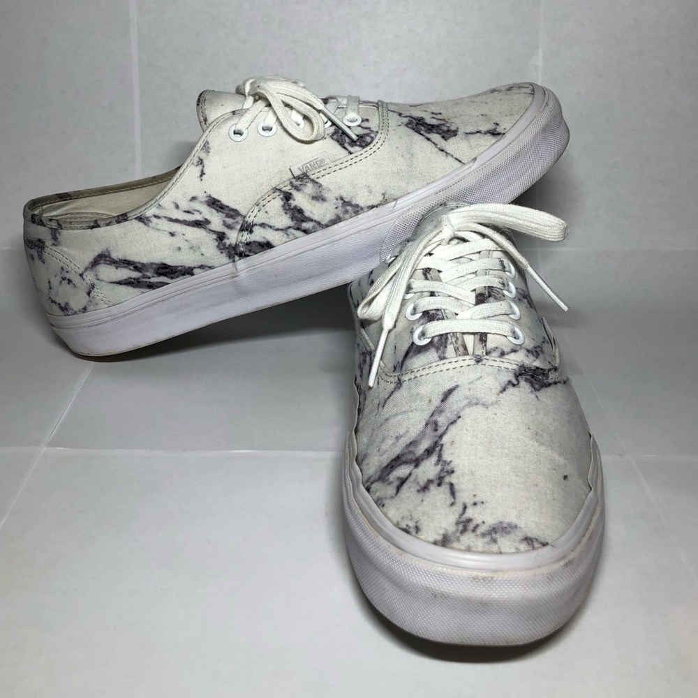 Vans shoes “Marble print” extremely rear
